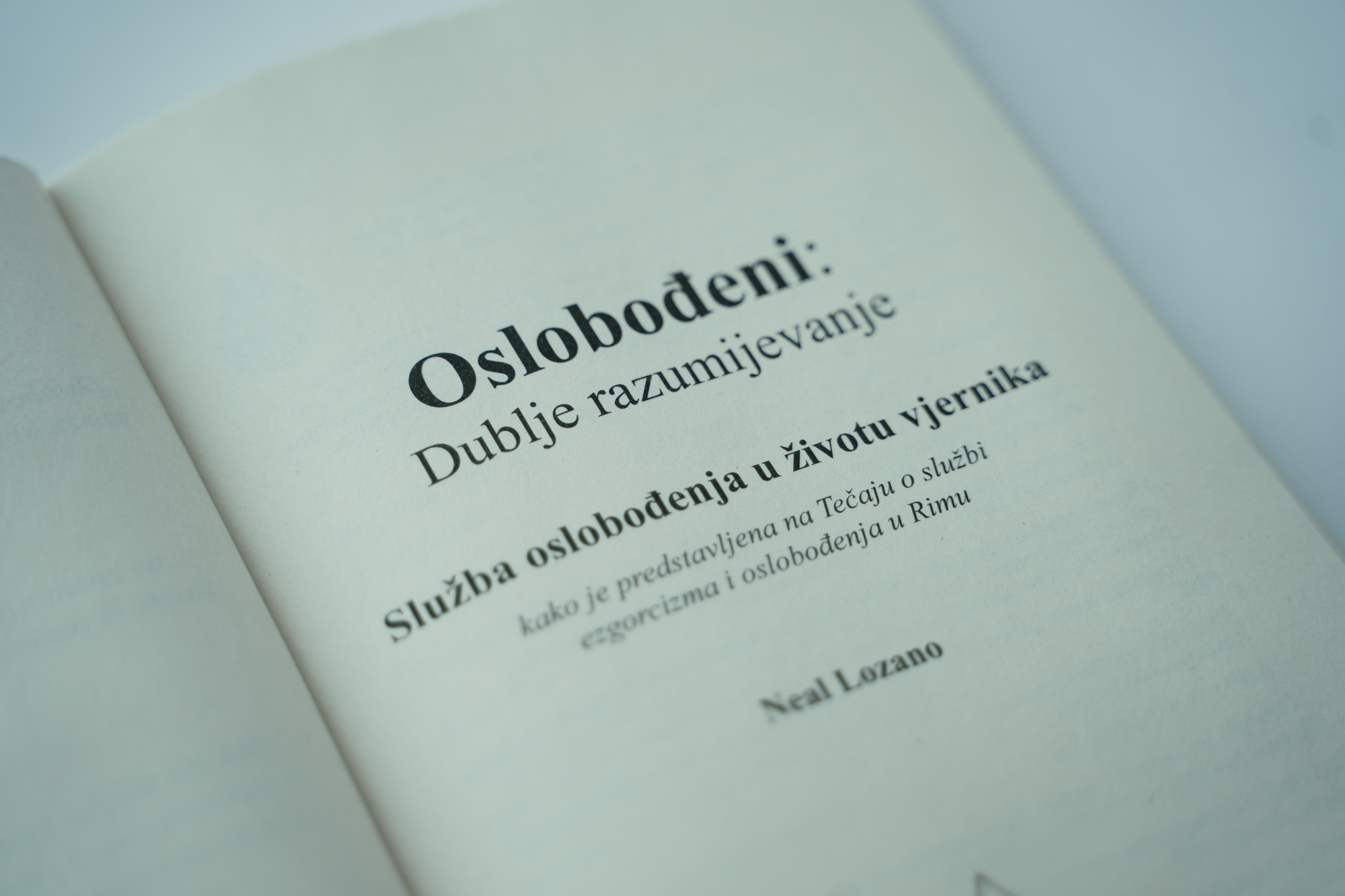 OSLOBOĐENI: Dublje razumijevanje